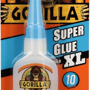 Gorilla Super Glue XL, 25 Gram, Clear, (Pack of 1)